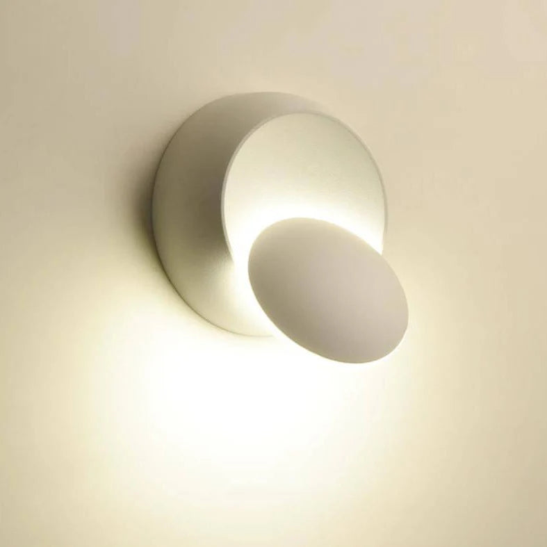 APPLIQUE MURALE RONDE DESIGN AJUSTABLE DEGREE