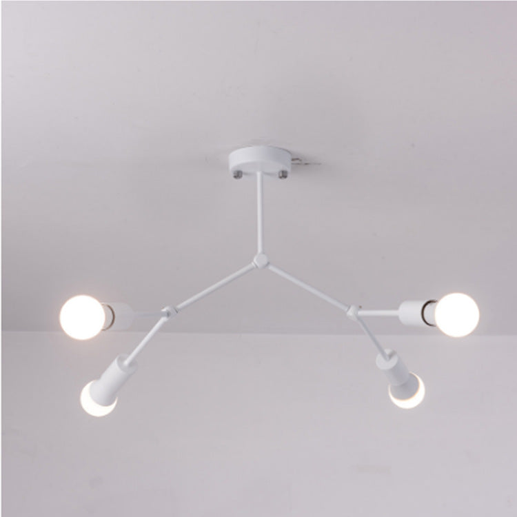 PLAFONNIER BRANCHE DE SPOTS STYLE RETRO PERSONALITY