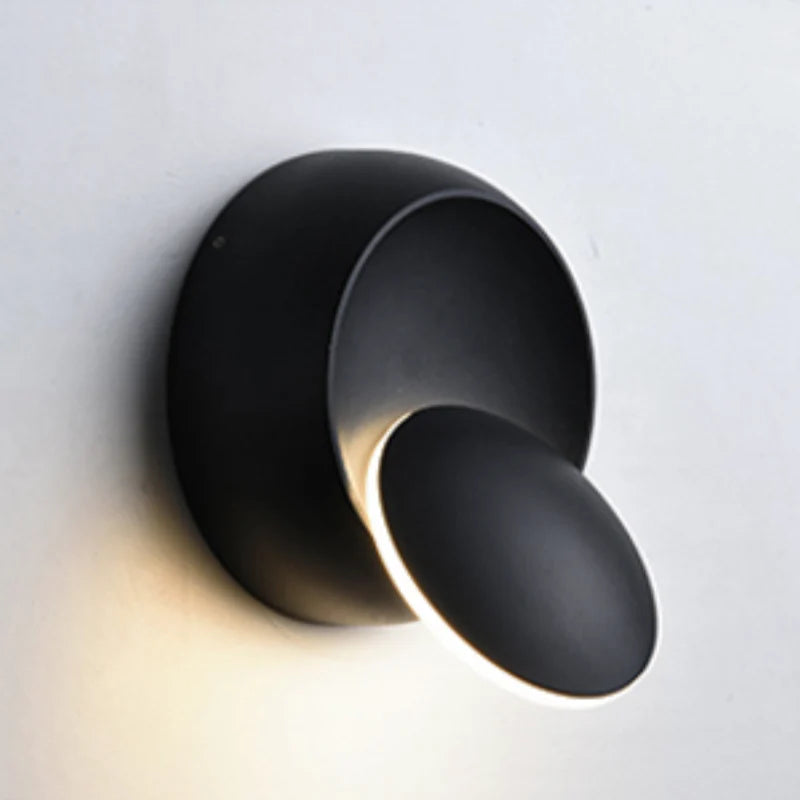 APPLIQUE MURALE RONDE DESIGN AJUSTABLE DEGREE