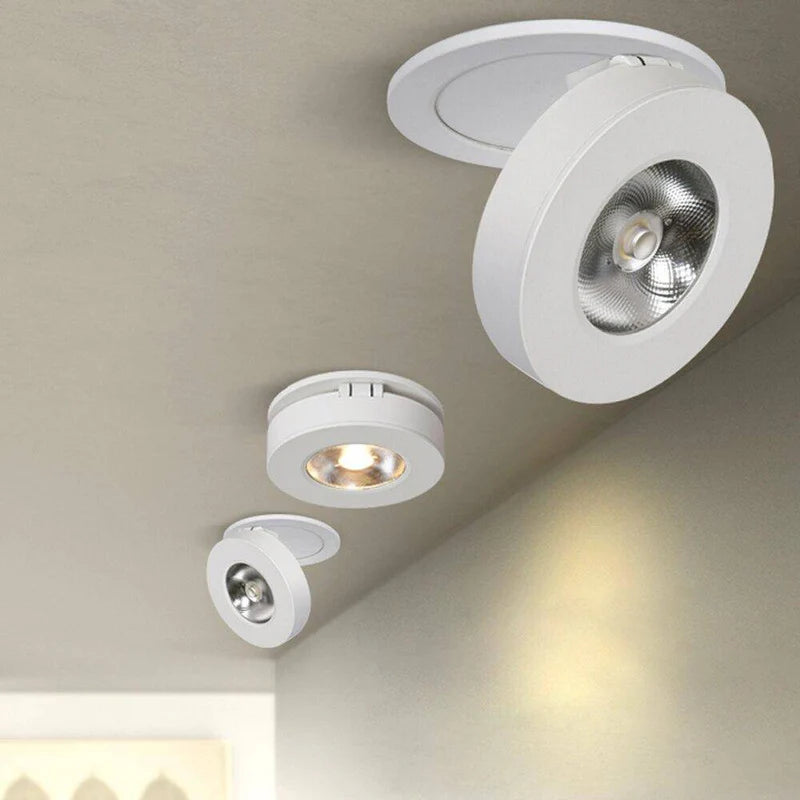 SPOT MODERNE LED ROND ET ORIENTABLE SLIM