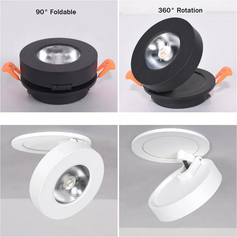 SPOT MODERNE LED ROND ET ORIENTABLE SLIM