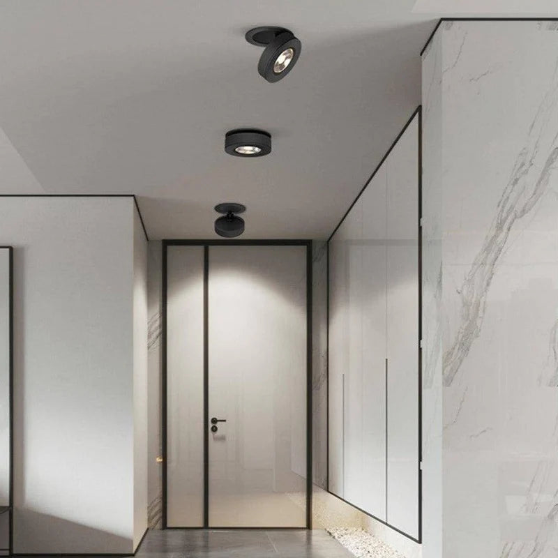 SPOT MODERNE LED ROND ET ORIENTABLE SLIM