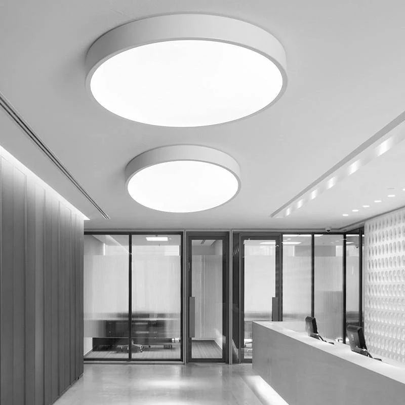PLAFONNIER LED DESIGN ARRONDI ET PLAT (PLUSIEURS TAILLES)