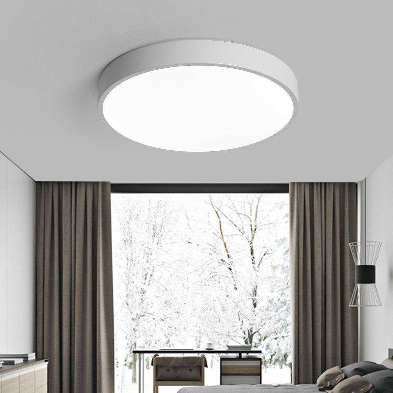 PLAFONNIER LED DESIGN ARRONDI ET PLAT (PLUSIEURS TAILLES)
