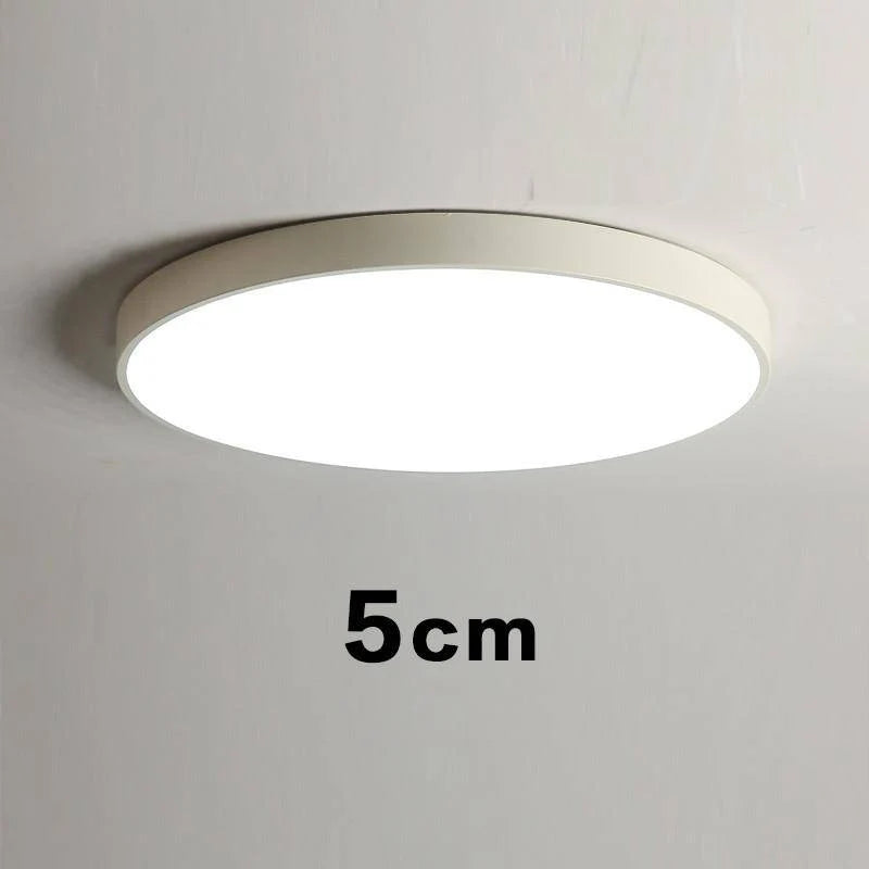 PLAFONNIER LED DESIGN ARRONDI ET PLAT (PLUSIEURS TAILLES)
